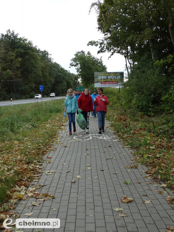 Coroczny udział Czwórkowiczów w akcji Sprzątania Świata