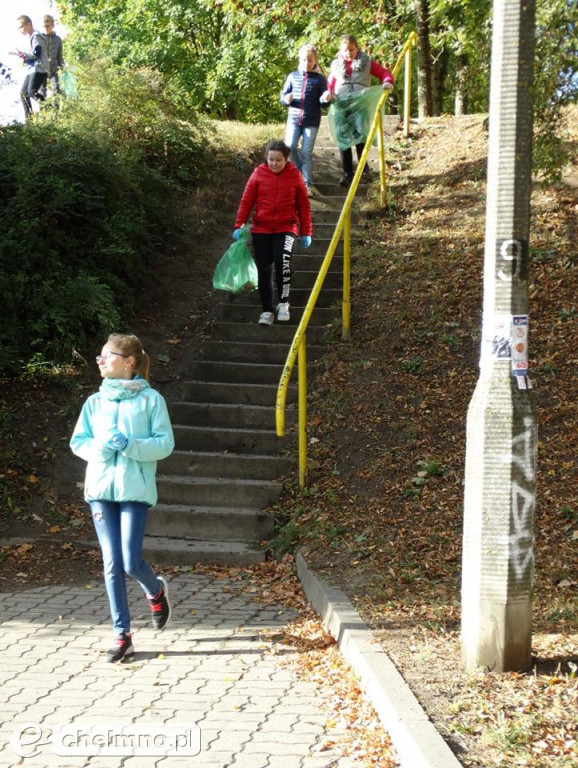 Coroczny udział Czwórkowiczów w akcji Sprzątania Świata