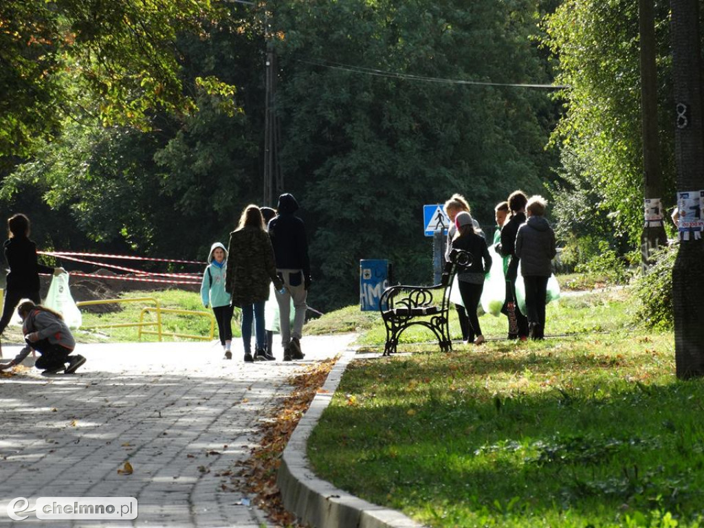 Coroczny udział Czwórkowiczów w akcji Sprzątania Świata