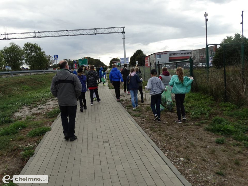 Coroczny udział Czwórkowiczów w akcji Sprzątania Świata