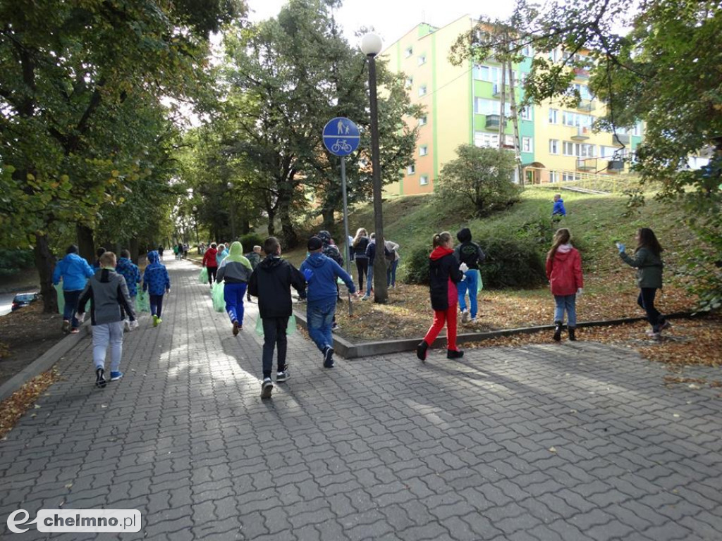 Coroczny udział Czwórkowiczów w akcji Sprzątania Świata