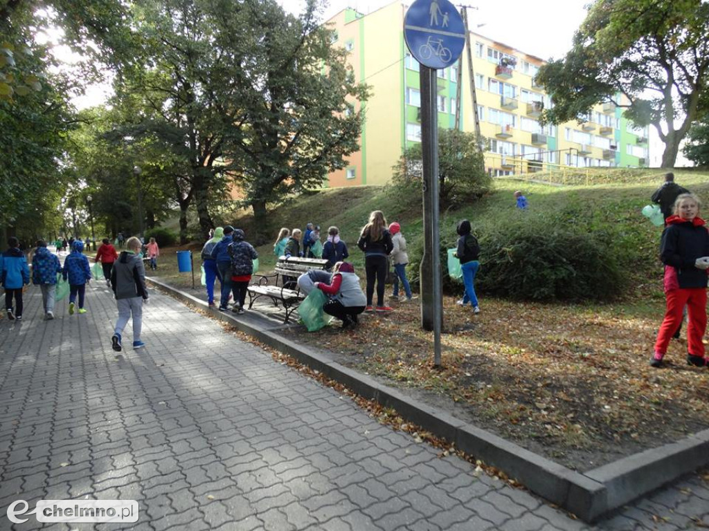 Coroczny udział Czwórkowiczów w akcji Sprzątania Świata