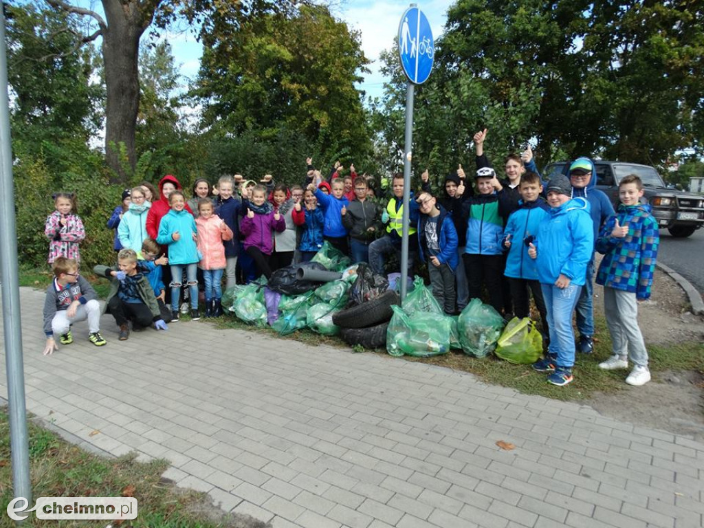 Coroczny udział Czwórkowiczów w akcji Sprzątania Świata