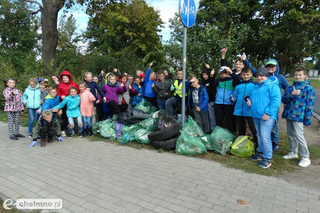Coroczny udział Czwórkowiczów w akcji Sprzątania Świata