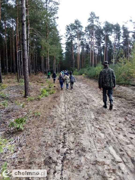 Lekcja przyrody w terenie - z wizytą w Chacie Myśliwskiej