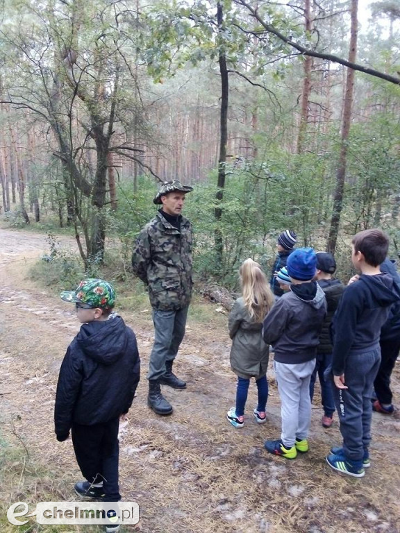 Lekcja przyrody w terenie - z wizytą w Chacie Myśliwskiej