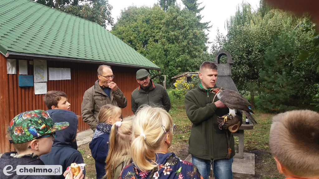 Lekcja przyrody w terenie - z wizytą w Chacie Myśliwskiej