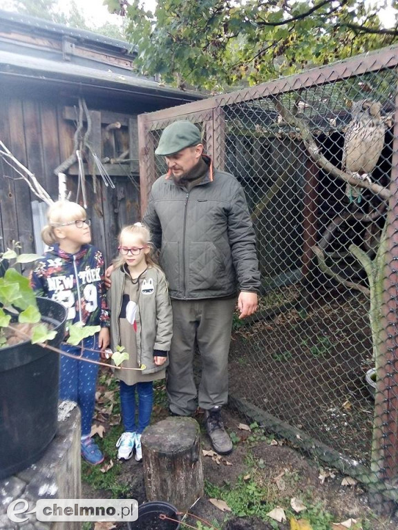 Lekcja przyrody w terenie - z wizytą w Chacie Myśliwskiej