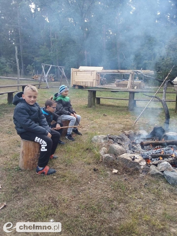 Lekcja przyrody w terenie - z wizytą w Chacie Myśliwskiej