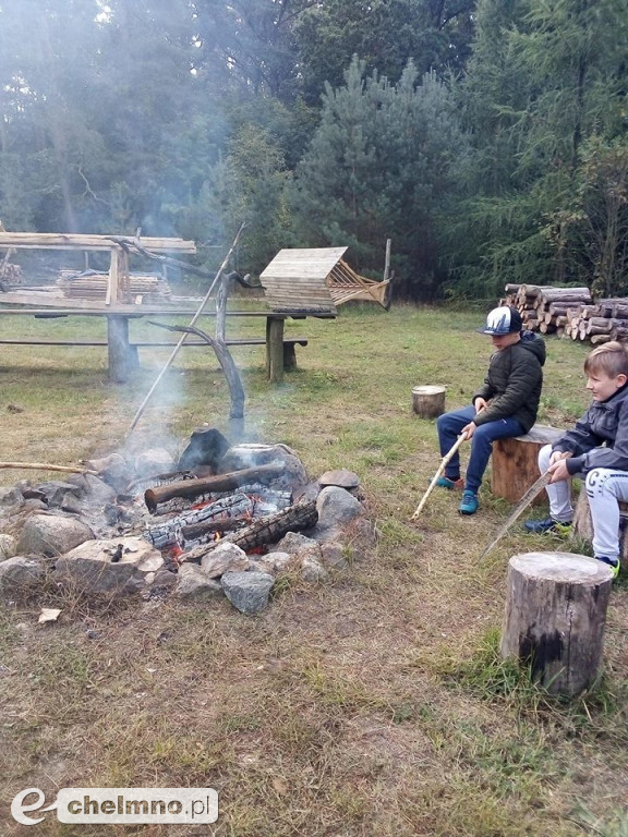 Lekcja przyrody w terenie - z wizytą w Chacie Myśliwskiej