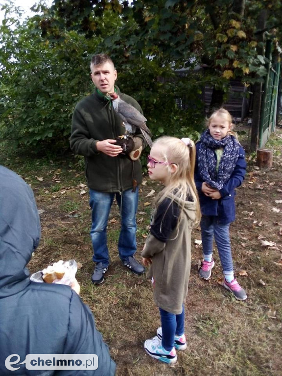 Lekcja przyrody w terenie - z wizytą w Chacie Myśliwskiej