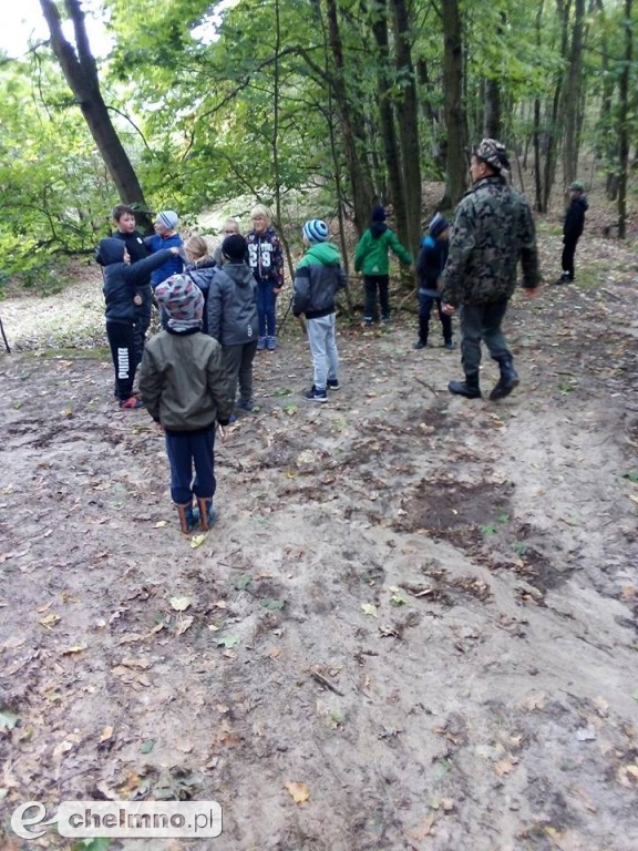 Lekcja przyrody w terenie - z wizytą w Chacie Myśliwskiej