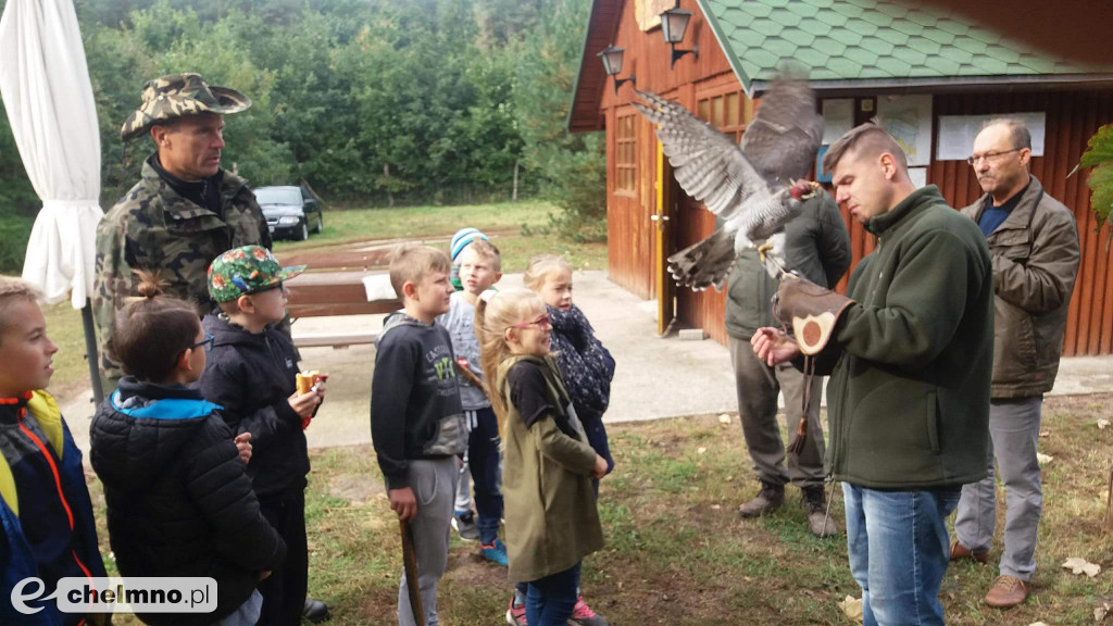 Lekcja przyrody w terenie - z wizytą w Chacie Myśliwskiej