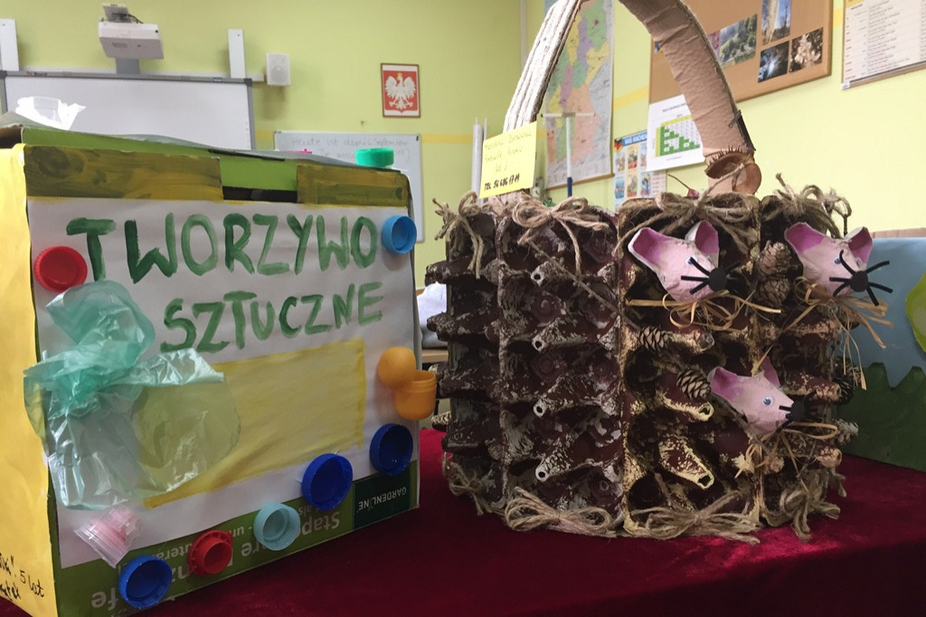 Najpiękniejszy EKOLOGICZNY kosz na śmieci