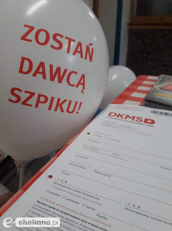 Dzień dawcy szpiku w ZS CKP Grubno