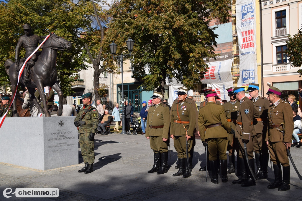 Uroczyste odsłonięcie Pomnika Pamięci Kawalerzystów