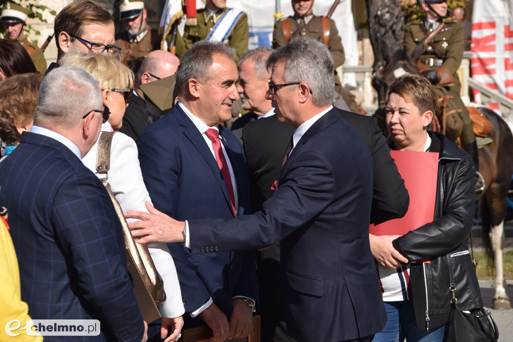 Uroczyste odsłonięcie Pomnika Pamięci Kawalerzystów