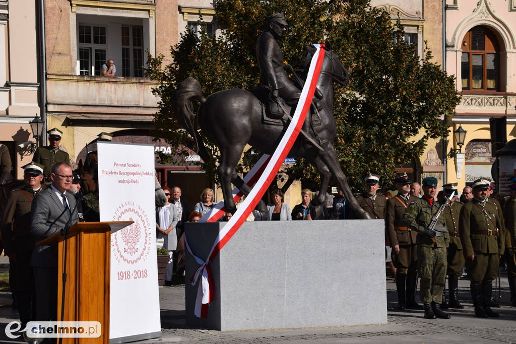 Uroczyste odsłonięcie Pomnika Pamięci Kawalerzystów