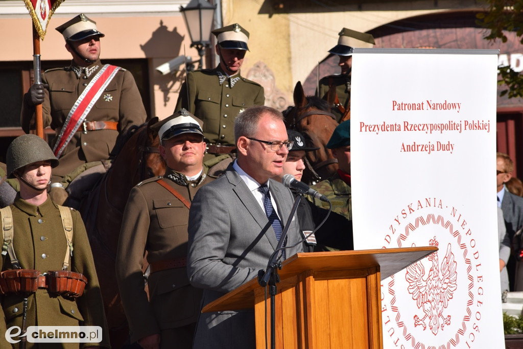 Uroczyste odsłonięcie Pomnika Pamięci Kawalerzystów