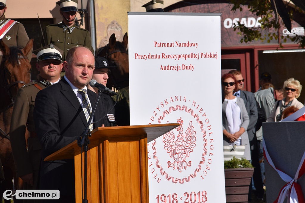 Uroczyste odsłonięcie Pomnika Pamięci Kawalerzystów