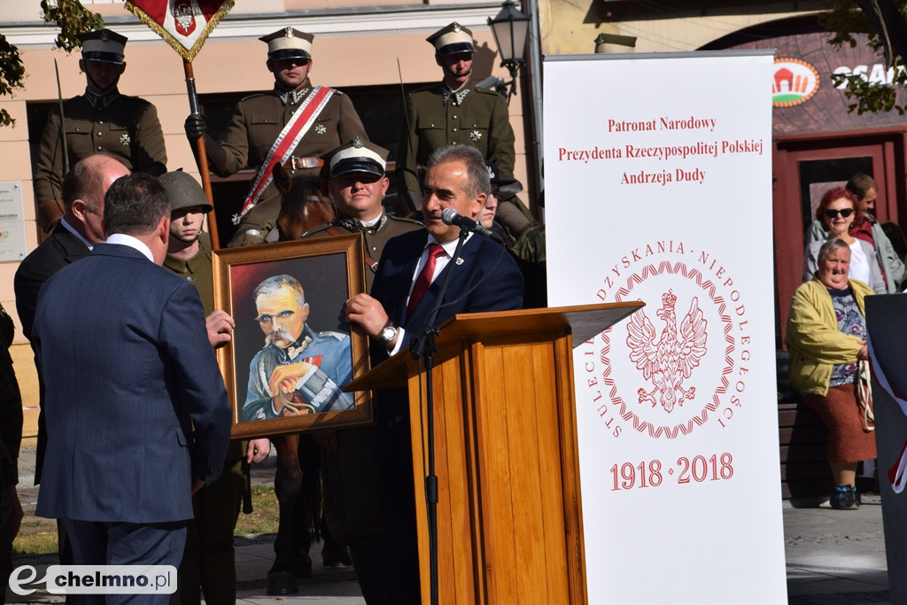 Uroczyste odsłonięcie Pomnika Pamięci Kawalerzystów