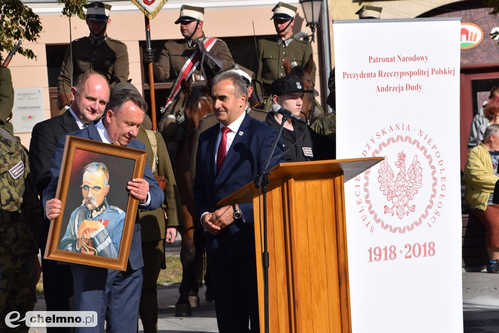 Uroczyste odsłonięcie Pomnika Pamięci Kawalerzystów