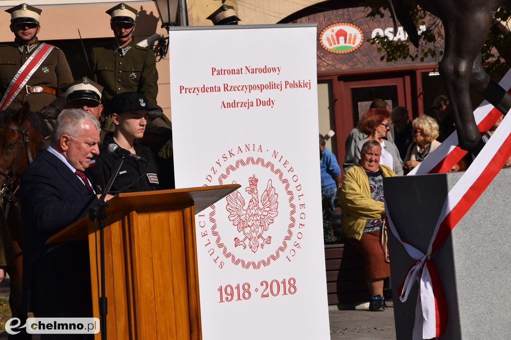 Uroczyste odsłonięcie Pomnika Pamięci Kawalerzystów