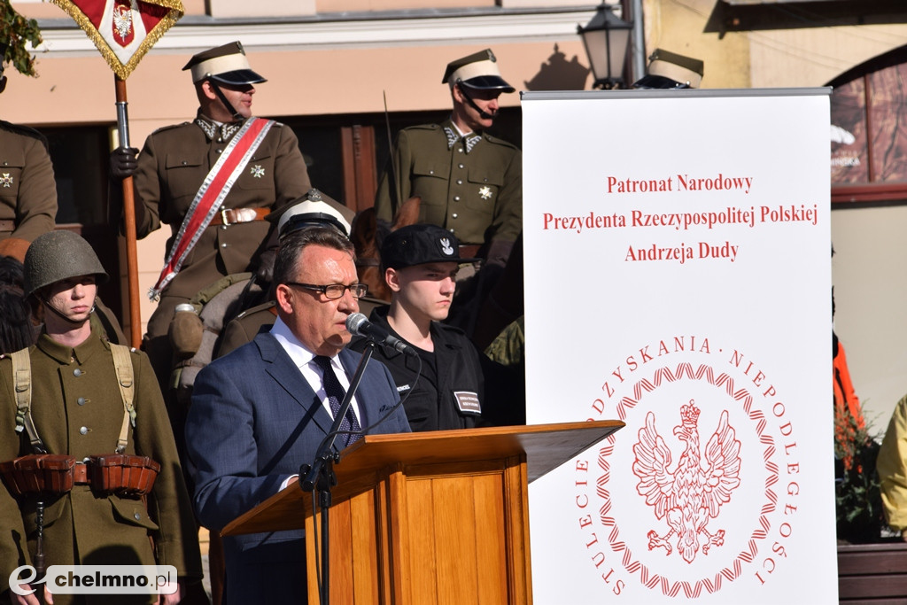 Uroczyste odsłonięcie Pomnika Pamięci Kawalerzystów