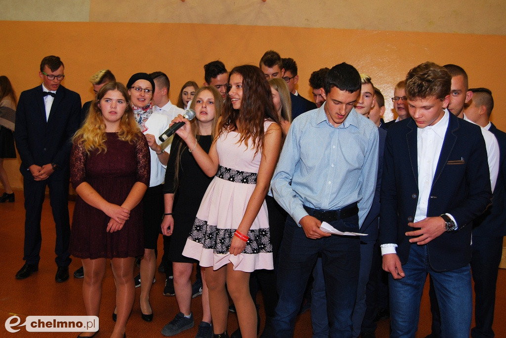 Otrzęsiny w Zespole Szkół CKP w Grubnie