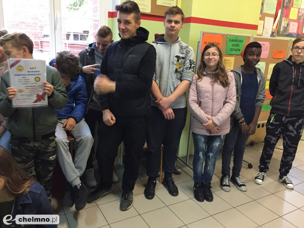 Chełmiński- SZKOLNY Dzień Uśmiechu