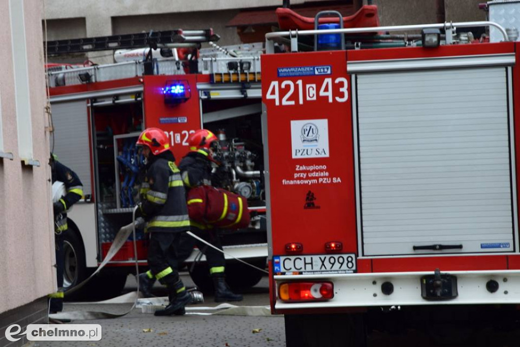 Alarm! Paliło się w Szkole Katolickiej