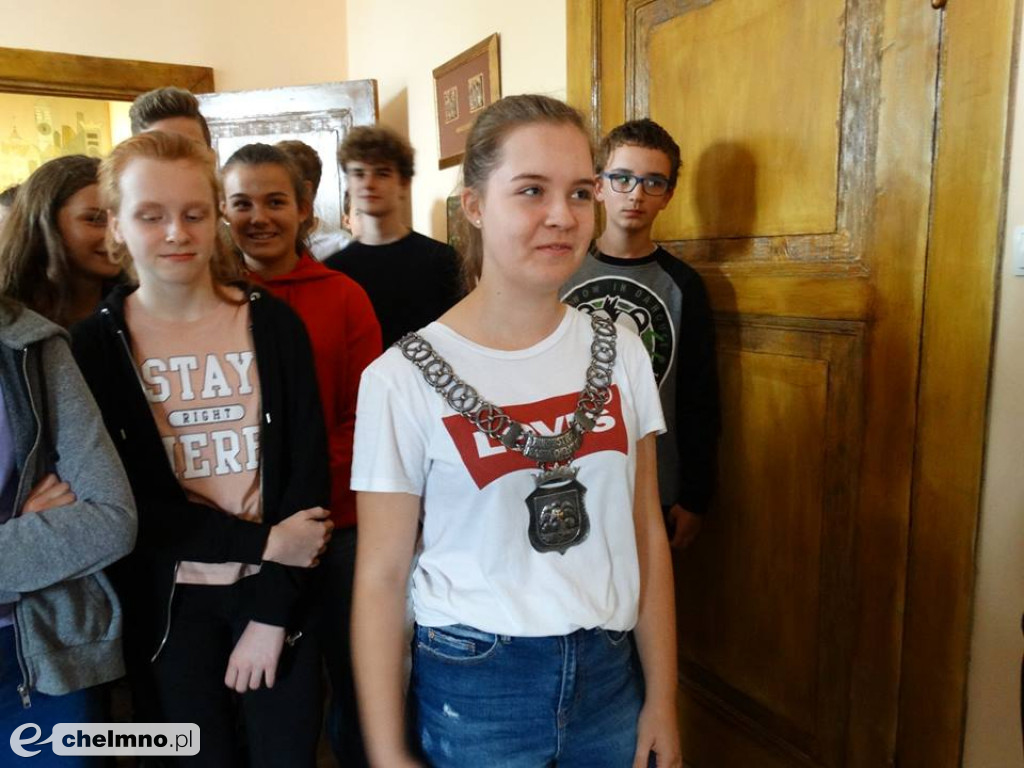 Z wizytą u Burmistrza. Lekcja w Urzędzie Miasta