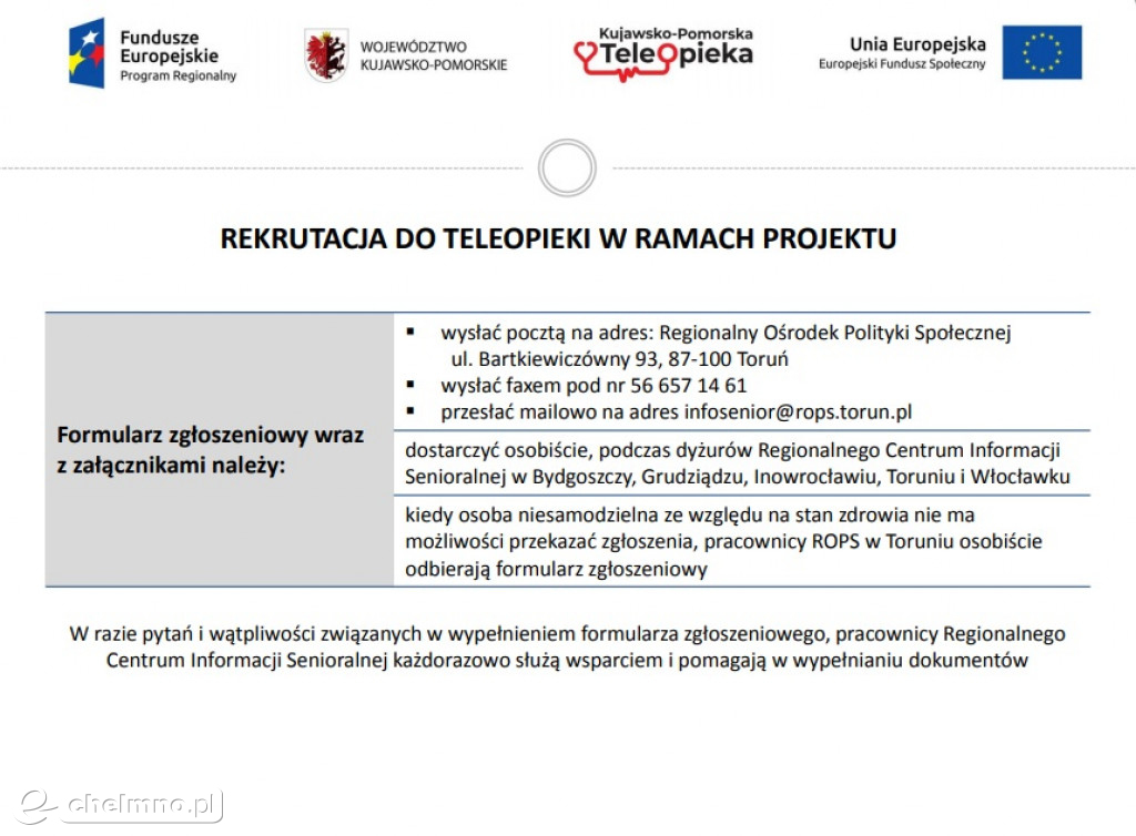 Teleopieka już wkrótce dla wszystkich potrzebujących