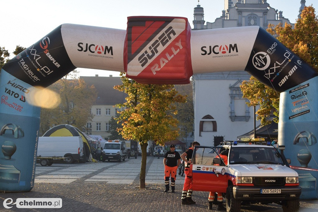 Finaliści SUPER RALLY zawojowali chełmiński rynek