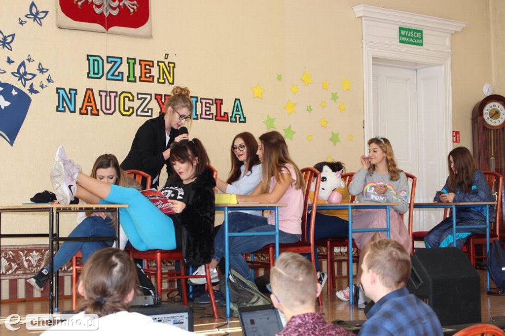 Ślubowanie pierwszoklasistów i obchody Dnia Nauczyciela