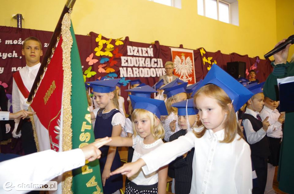 Pasowanie na ucznia i pogadanka na temat profilaktyki nowotworu