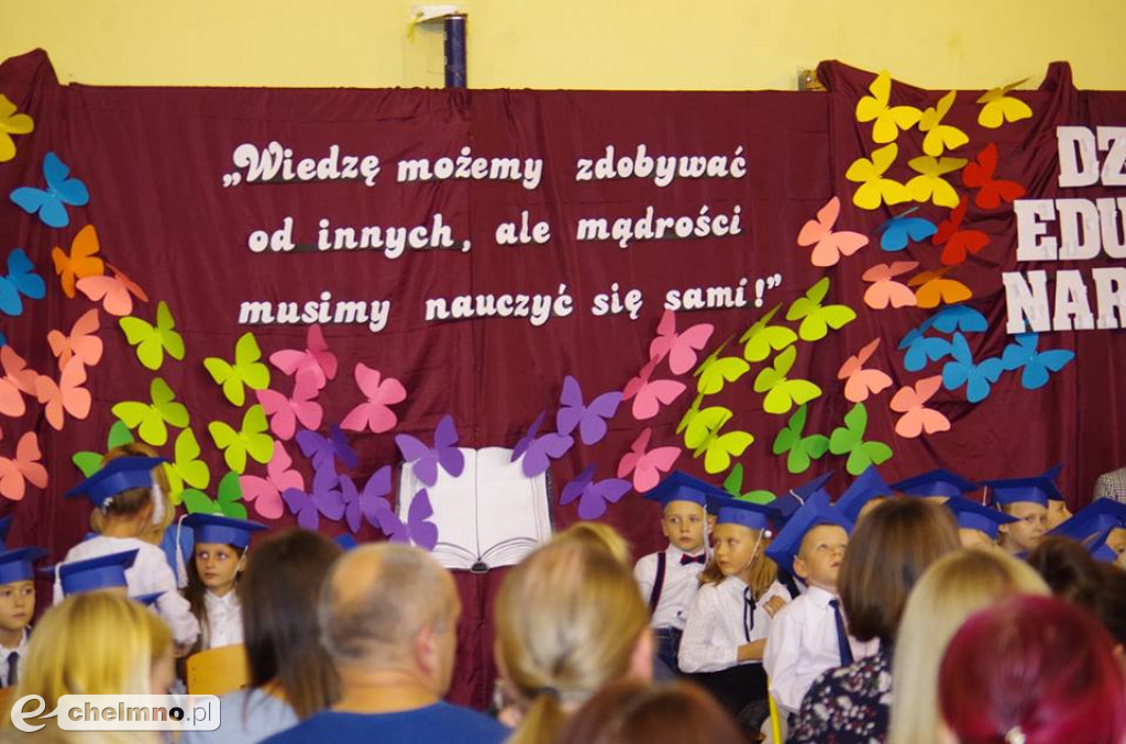 Pasowanie na ucznia i pogadanka na temat profilaktyki nowotworu