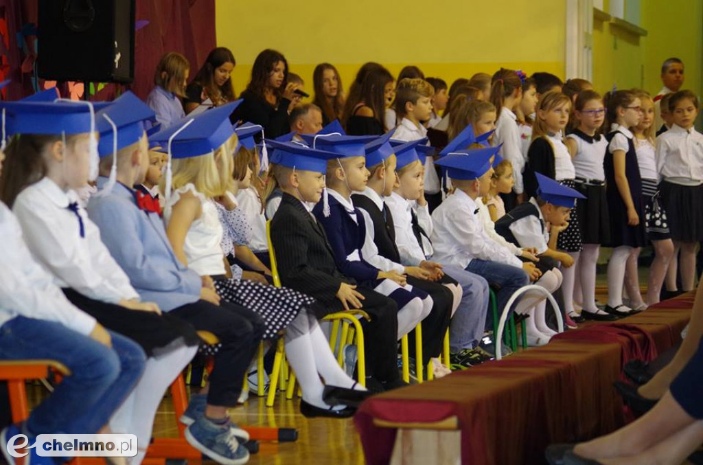 Pasowanie na ucznia i pogadanka na temat profilaktyki nowotworu