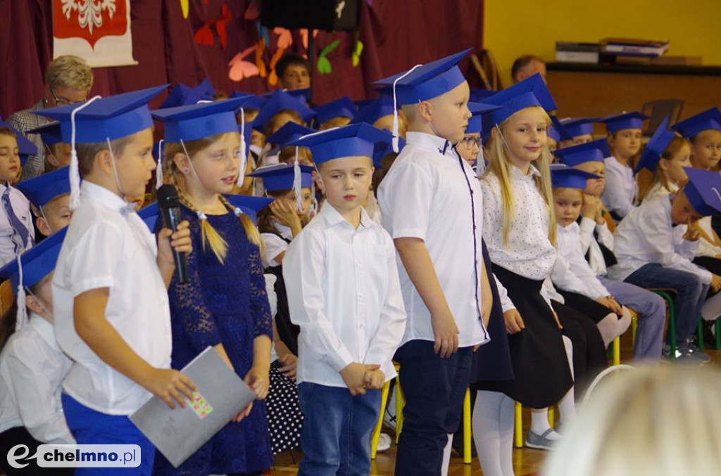 Pasowanie na ucznia i pogadanka na temat profilaktyki nowotworu