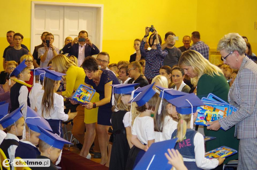 Pasowanie na ucznia i pogadanka na temat profilaktyki nowotworu
