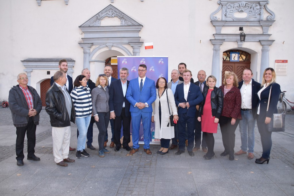 Kandydat na Burmistrza i Minister Rolnictwa i Rozwoju Wsi na Rynku