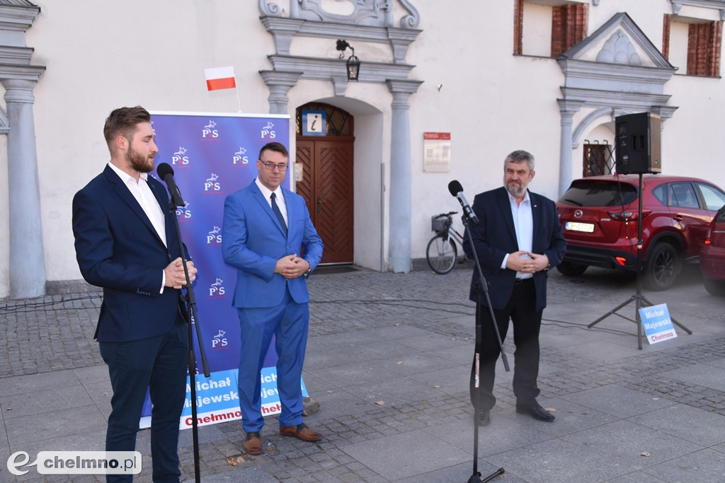 Kandydat na Burmistrza i Minister Rolnictwa i Rozwoju Wsi na Rynku