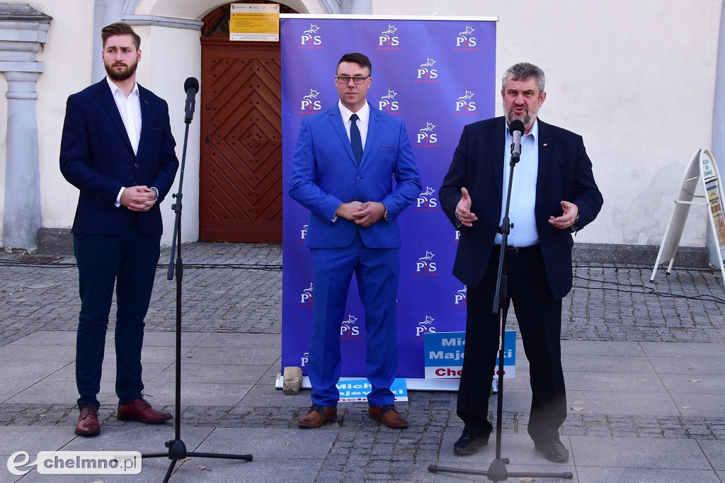 Kandydat na Burmistrza i Minister Rolnictwa i Rozwoju Wsi na Rynku