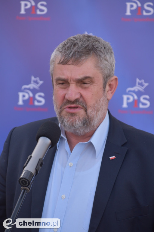 Kandydat na Burmistrza i Minister Rolnictwa i Rozwoju Wsi na Rynku