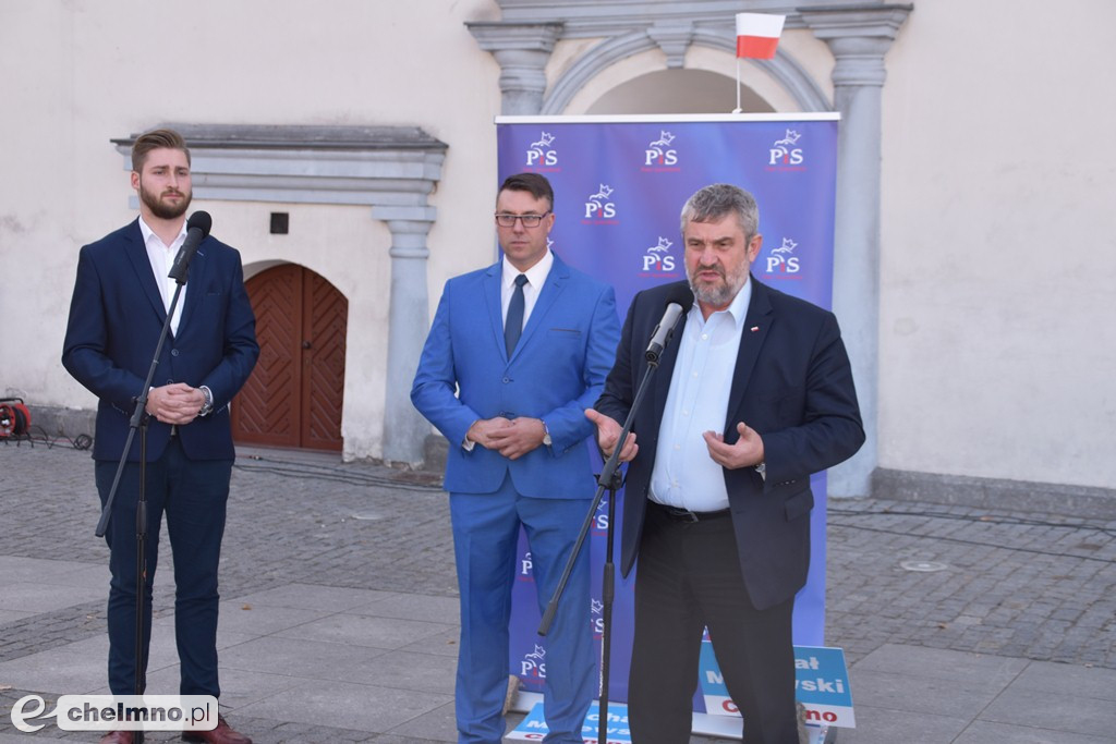Kandydat na Burmistrza i Minister Rolnictwa i Rozwoju Wsi na Rynku