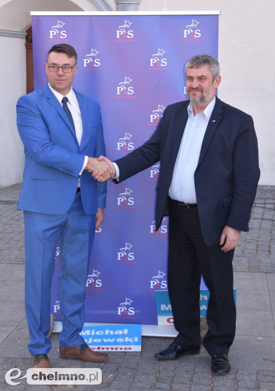 Kandydat na Burmistrza i Minister Rolnictwa i Rozwoju Wsi na Rynku