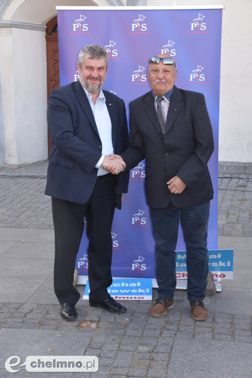 Kandydat na Burmistrza i Minister Rolnictwa i Rozwoju Wsi na Rynku