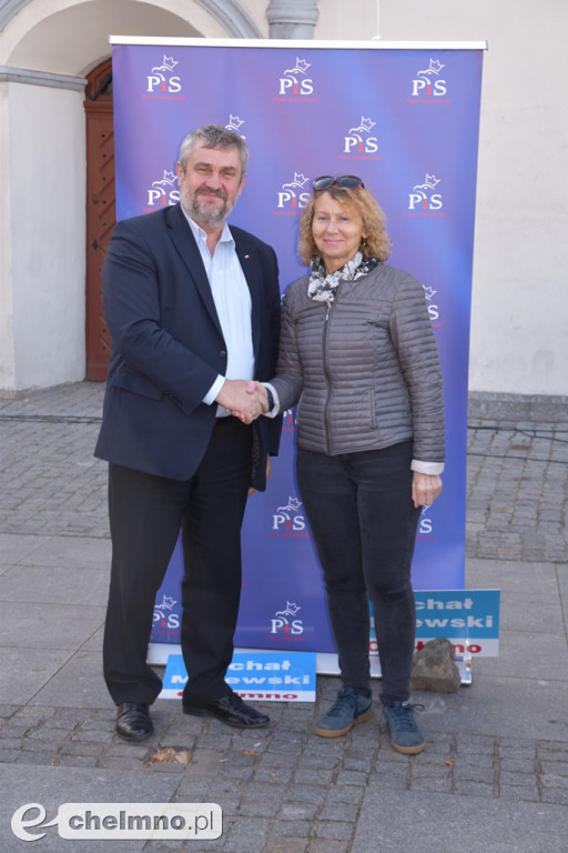 Kandydat na Burmistrza i Minister Rolnictwa i Rozwoju Wsi na Rynku