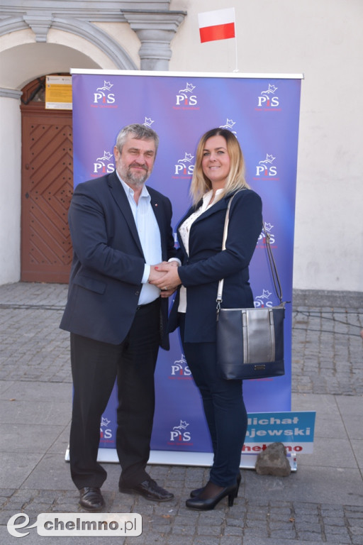 Kandydat na Burmistrza i Minister Rolnictwa i Rozwoju Wsi na Rynku