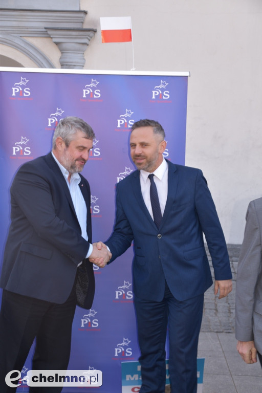 Kandydat na Burmistrza i Minister Rolnictwa i Rozwoju Wsi na Rynku